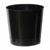 Brighter Blooms Black Decorative Pot