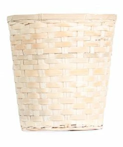 Brighter Blooms SHOP ALL Whitewash Bamboo Basket